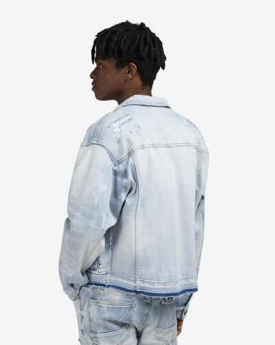 Cropped Basic Denim Jacket