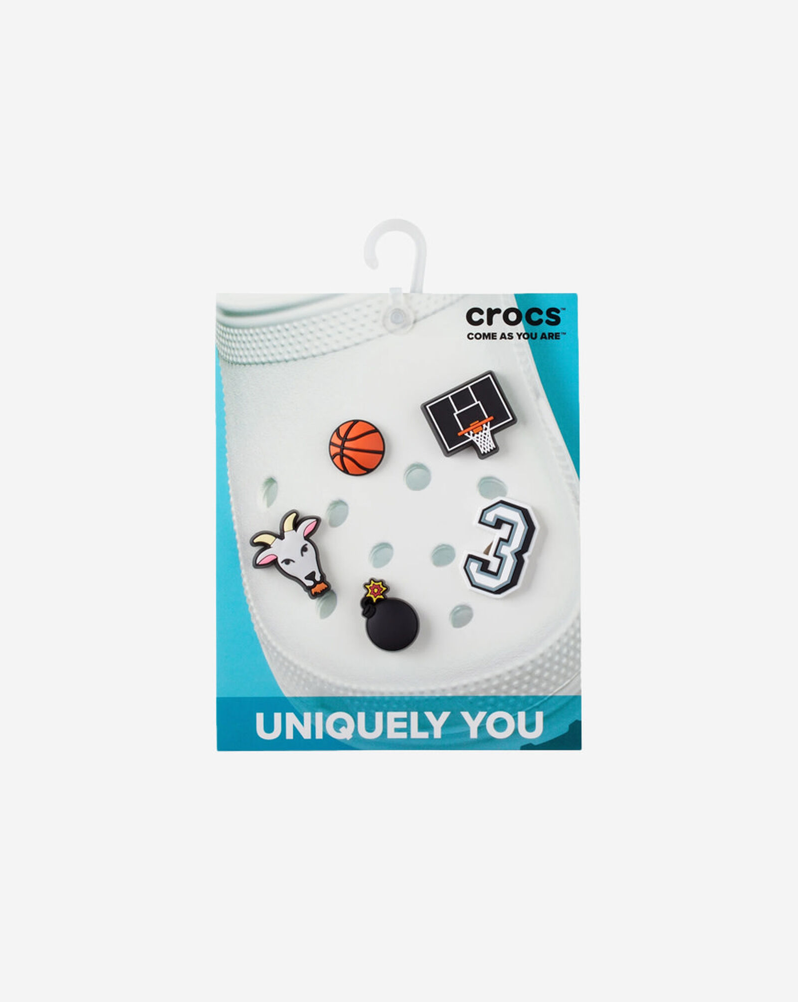 Shop Crocs Basketball Star 5 Pack Jibbitz Charms 10009750 multi