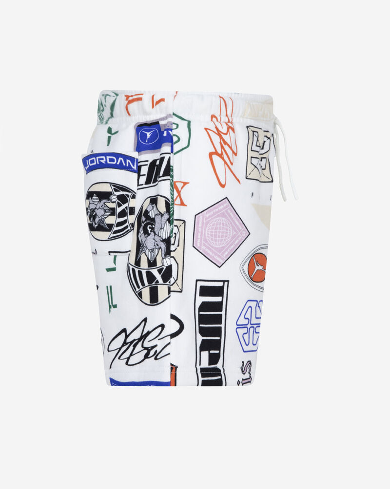 Jordan Big Kids' AOP Fleece Shorts 85D603-782 Multi 3