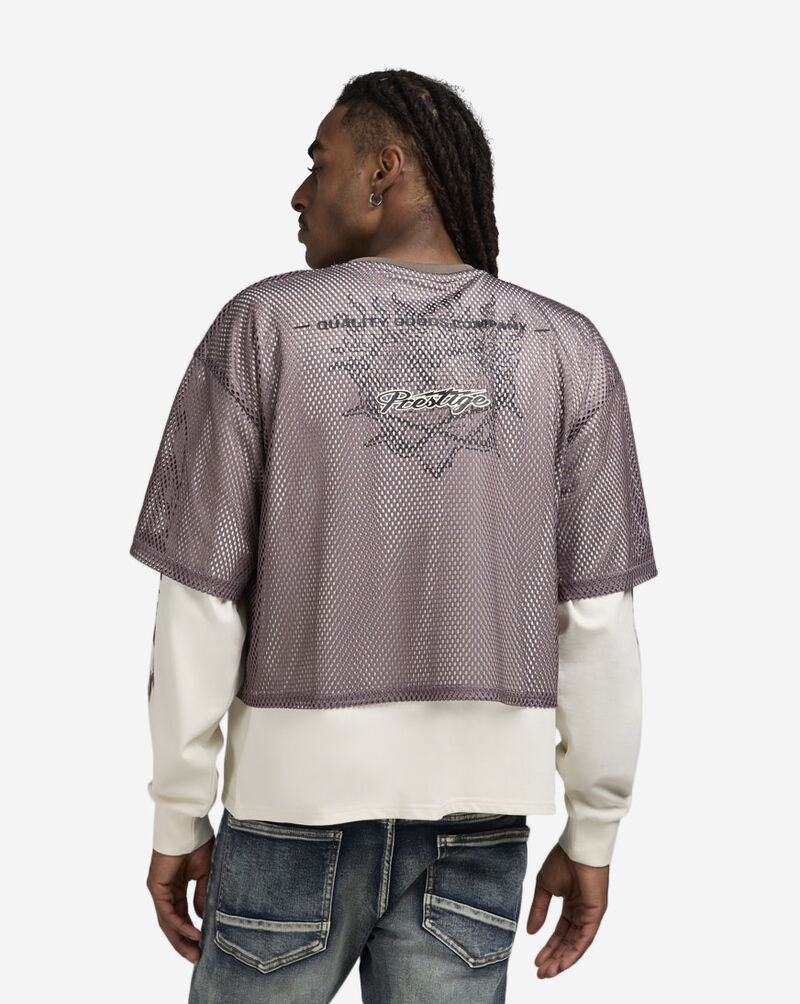 Boundless Mesh Long Sleeve Top