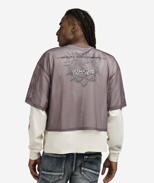 Boundless Mesh Long Sleeve Top