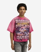 First Row Warning Eagle Tee FRM3012-PNK Pink 1