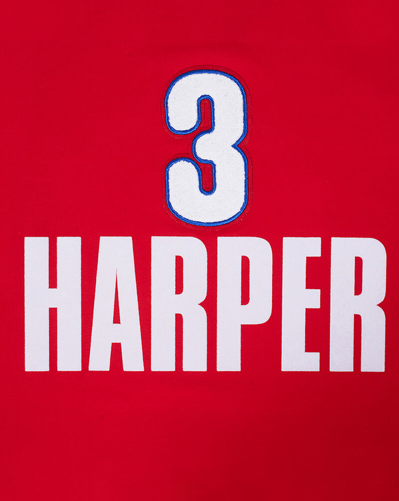 PRO STANDARD Philadelphia Phillies Bryce Harper #3 Classic Single Jersey Tee LPH1315406-RED Red 2