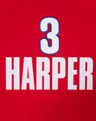 PRO STANDARD Philadelphia Phillies Bryce Harper #3 Classic Single Jersey Tee LPH1315406-RED Red 2