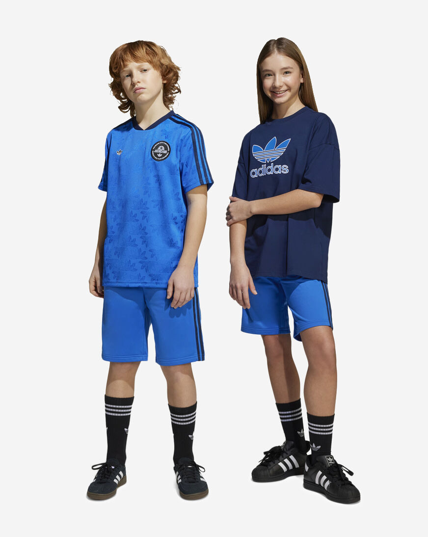 Shop adidas Kids' Tricot Shorts JV7691 blue | SNIPES USA