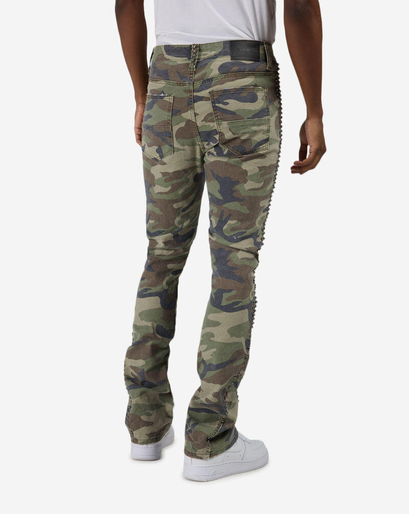 Decibel Stacked Camo Pants SSWB003-CAM Camo 2