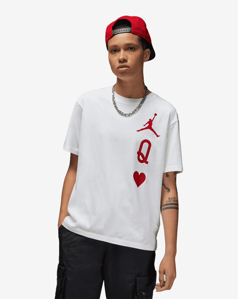 Shop Jordan Flight Queen of Hearts Tee DQ4471100 white SNIPES USA