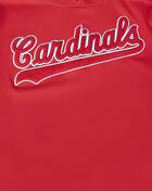 St. Louis Cardinals Classic Chenille Double Knit Short Sleeve Pull Over Hoodie 