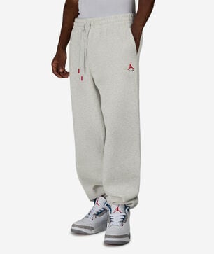 Brooklyn Statement Fleece Open-Hem Pants