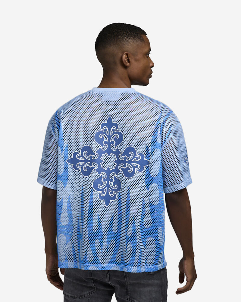 Smoke Rise Elite Dynasty Mesh Tee KT25254SN-BLU Blue 2