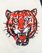 Big Boys' Detroit Tigers Retro Classic Striped Rib Tee