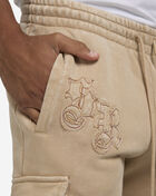 Smoke Rise Rhinestone Dystopia Cargo Fleece Pant FP24655SN-TAU Brown 3