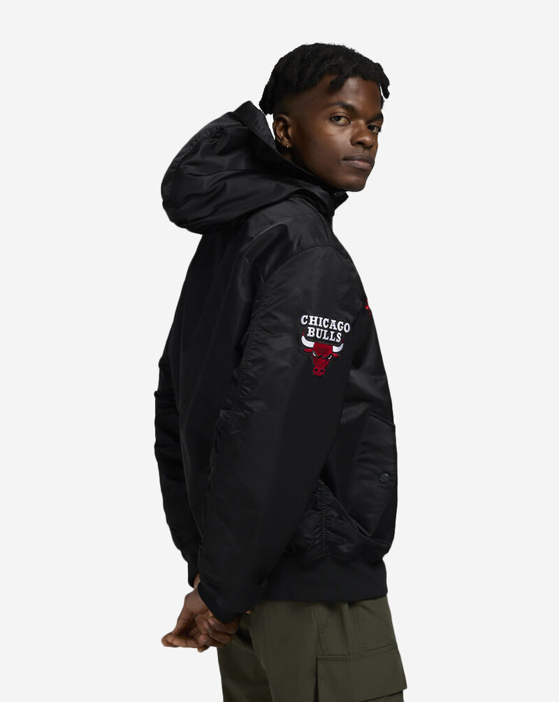 Alpha Industries Historic L-2B Chicago Bulls Hooded Bomber Jacket