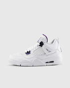 Jordan Grade School Retro Air Jordan 4 "Purple Metallic" 408452-115 White 1