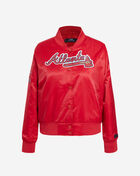 PRO STANDARD Atlanta Braves Classic Satin Jacket LABU34355-RED Red 1
