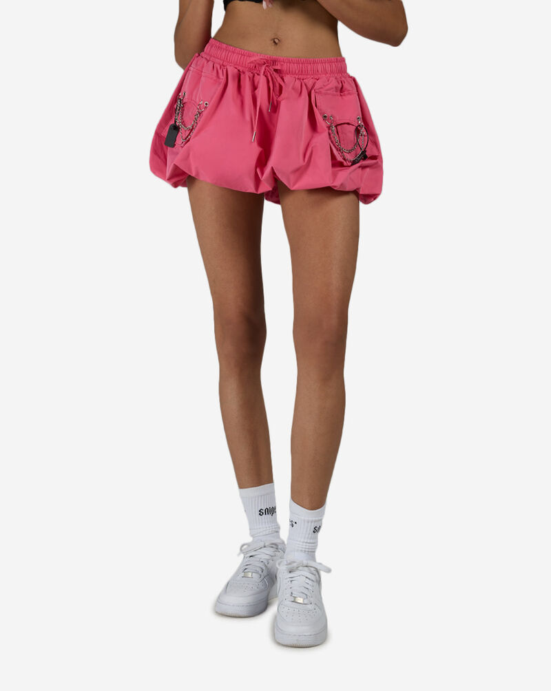 Smoke Rise Washed Nylon Bubble Skirt RWS26S417SN-ROGUEPINK Pink 1