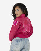 Philadelphia 76ers Triple Pink Satin Jacket