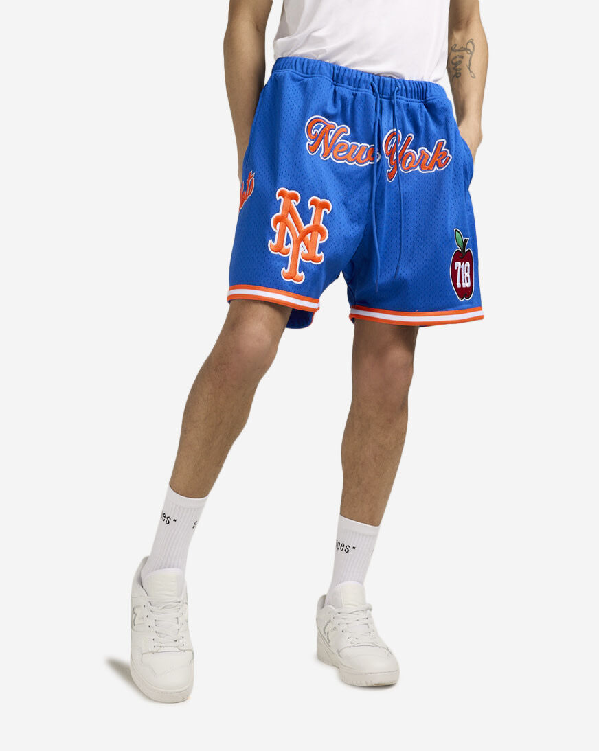 Shop PRO STANDARD New York Mets Area Code Mesh Shorts