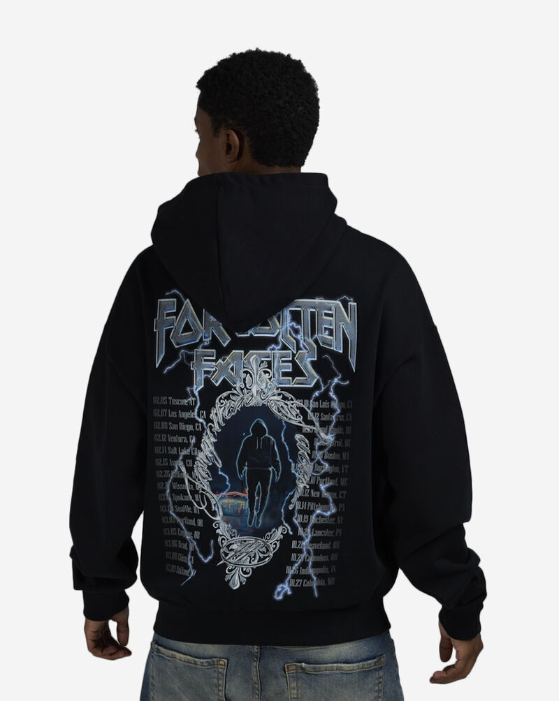 Forgotten Faces Forgotten Tour Hoodie FOFUS156-00007 Black 2