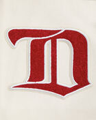 PRO STANDARD Detroit Red Wings Retro Classic Rib Wool Varsity Jacket HDR667542-ERD cream 2