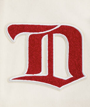 Detroit Red Wings Retro Classic Rib Wool Varsity Jacket