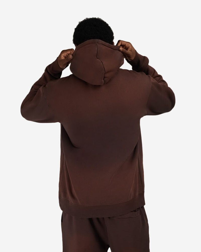 SNIPES Fleece Pullover Hoodie  FW26-MA003-237 Brown 2