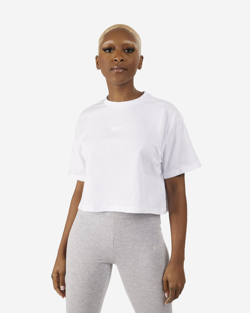 SNIPES Roll Hem Tee SNQ222012W-WHT White 1
