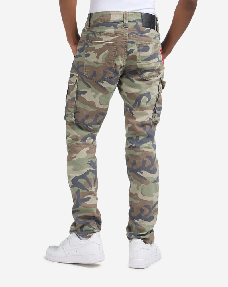 Decibel Patch Work Cargo Pant DECWB505-CAMO Camo 2