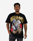 STREETZ IS WATCHIN Blessed Tee SIW5313-BLK Black 1