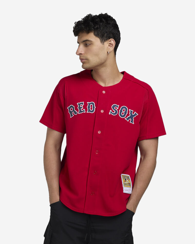 Mitchell  Ness Boston Red Sox Ortiz Cooperstown Collection Authentic Batting Practice Player Jersey ABBF3337-BRS04DORSCAR Red 1
