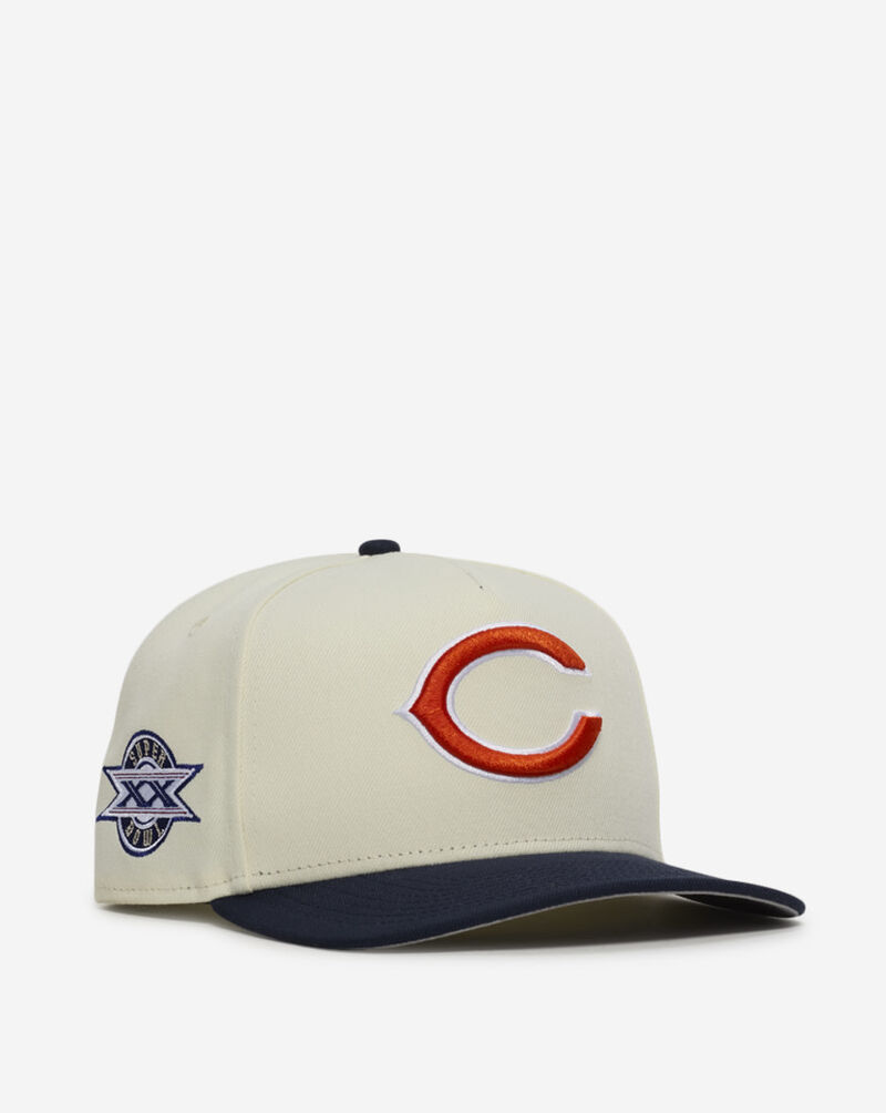 New Era 9Fifty Chicago Bears Curve A-Frame Snapback Hat 71094922 cream 1