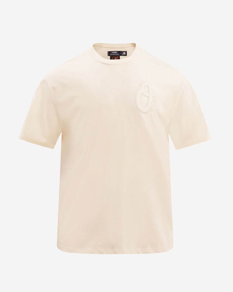 PRO STANDARD Baltimore Orioles Neutral Drop Shoulder Tee LBO138301-EGG cream 1