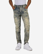 Smoke Rise Gradation Effect Rip and Repair Jean JP25512-BLU Blue 1
