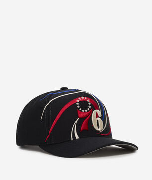 Philadelphia 76ers Pro Pinch Swirl Snapback Hat