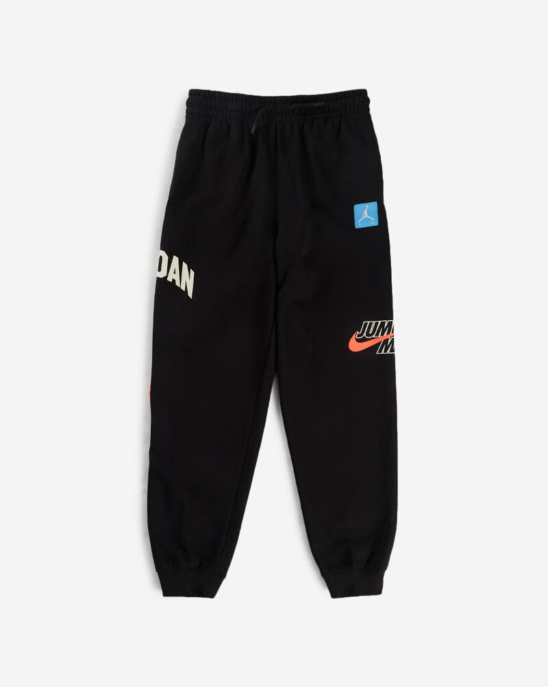 Jordan Big Kids' MVP Dynasty Patch Joggers 95F835-23 Black 1