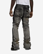 GUAPI Stacked Premium Denim Pants SHADOW-GRY-STACKED-PREM Black 2