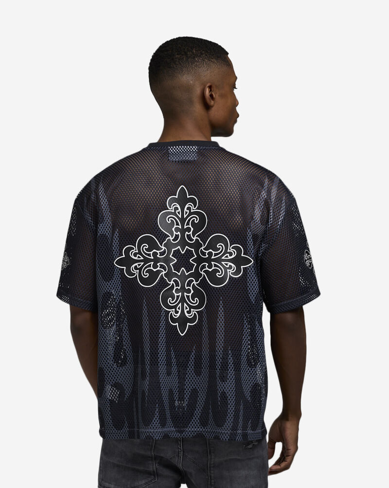 Smoke Rise Elite Dynasty Mesh Tee KT25254SN-BLK Black 2