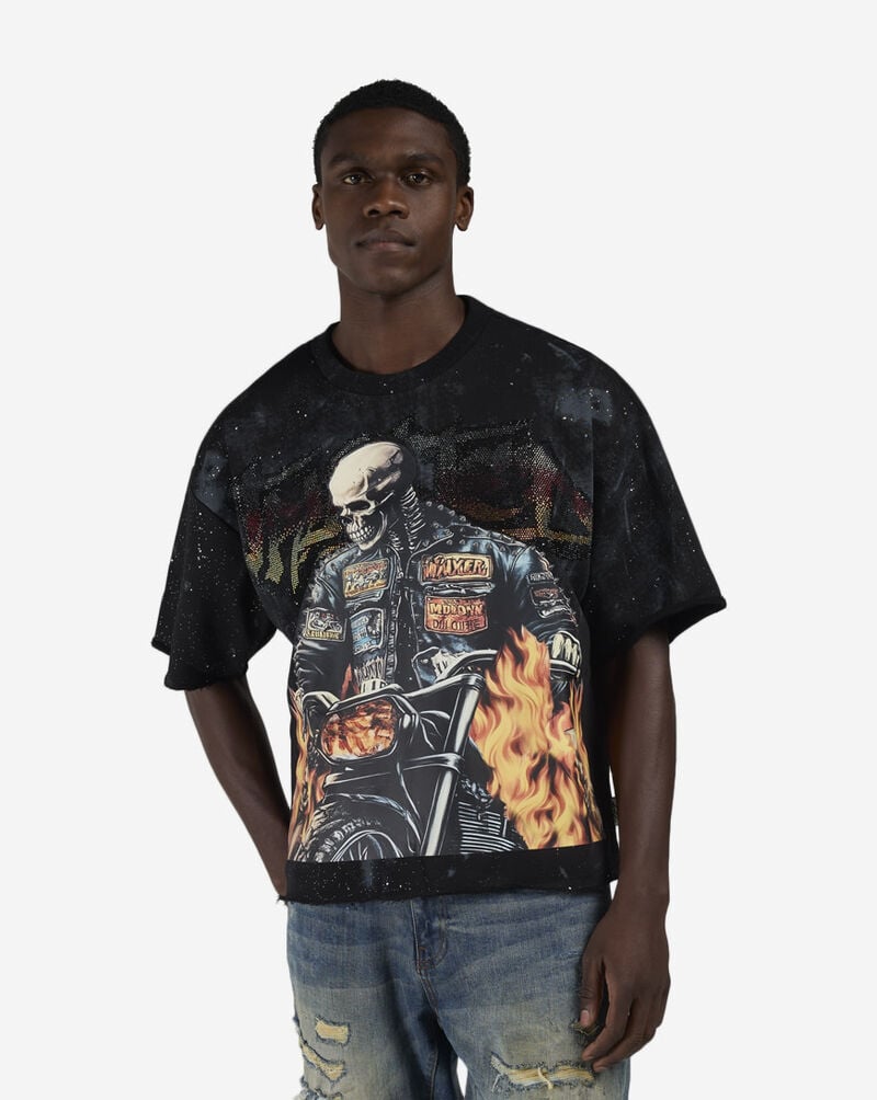 BKYS Apparel Trusted Cropped Tee T1403SP-BLK Black 1