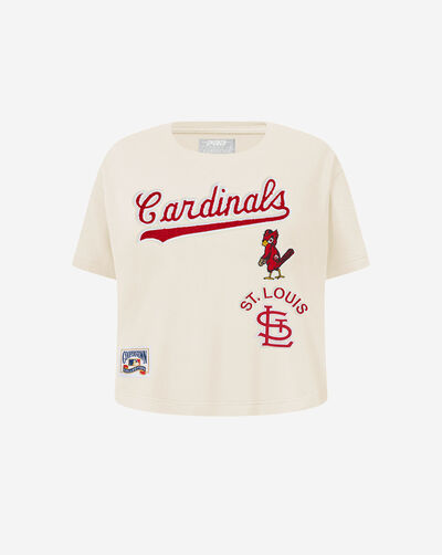 Big Girls' St. Louis Cardinals Retro Classic Boxy Tee