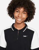 Nike Big Kids' NSW Novelty Caps Crop Top FV0188-010 Black 3