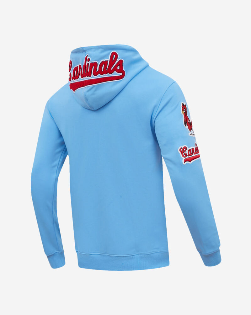 PRO STANDARD St. Louis Cardinals  Classic Chenille Double Knit Full-Zip Hoodie LSC531936-UNI Blue 3