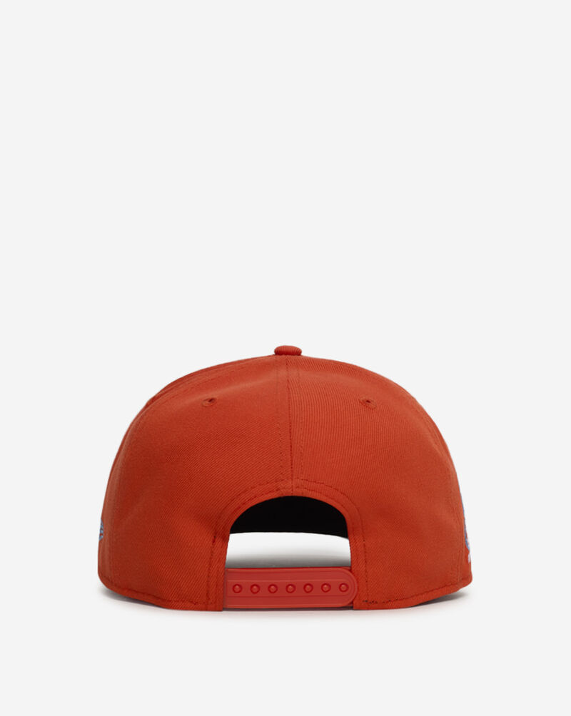 New Era 9Fifty New York Knicks A-Frame Snapback Hat 71012274 Orange 3