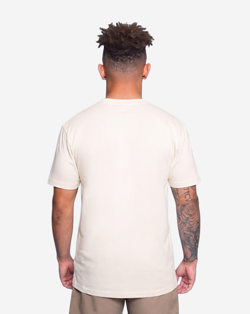 Hasta Muerte Muerte Script Tee HM-MUERTEOESCRIPTPINK-TEE-NATURAL cream 2