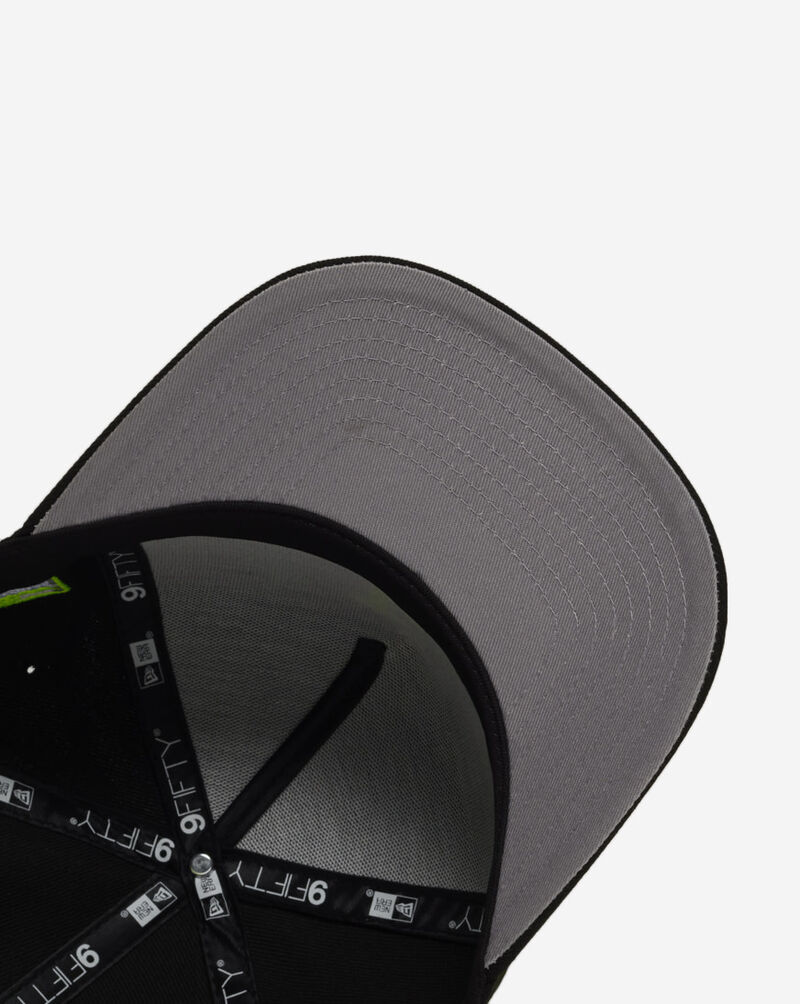 New Era 9Fifty Los Angeles Dodgers A-Frame Snapback Hat 71002382 Black 4