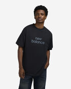 New Balance Relaxed Linear Logo Tee MT41582-BK Black 1