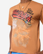 Von Dutch Stamped Graphic Tee VND9E1066 Orange 4
