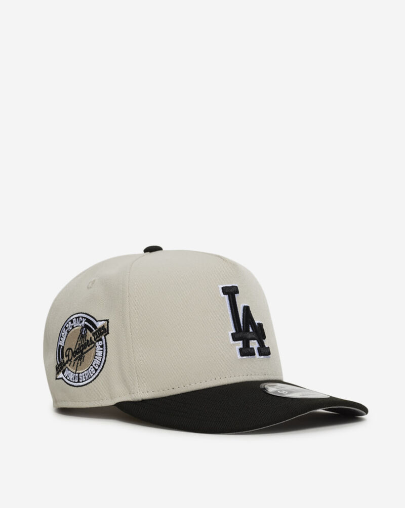 New Era 9Fifty Los Angeles Dodgers A-Frame Snapback Hat 71012985 Grey 1