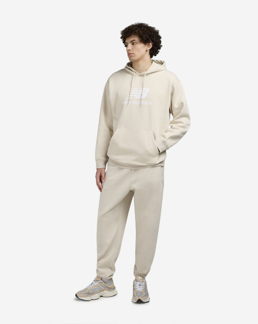 Shop New Balance Sport Essentials Fleece Jogger MP41503-TWF pink