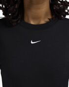 Nike NSW Chill Knit Slim Long-Sleeve Cropped Top HF5322-013 Black 3