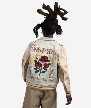 Varsity Denim Jacket